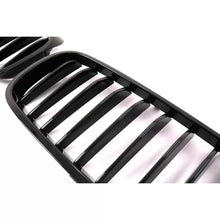 Carica l'immagine nel visualizzatore di Gallery, Griglie anteriori a doppio rene per BMW Serie 5 G30 G31 berlina Touring (2017-2019) nere lucide