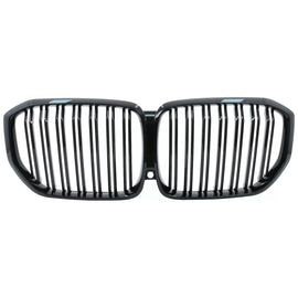 Griglie anteriori a doppio rene per BMW X5 G05 (2018-2022) Doppia lamella M design nere lucide