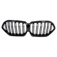 Carica l'immagine nel visualizzatore di Gallery, Griglie anteriori a doppio rene per BMW X6 G06 (2019-) Doppia lamella M design nere lucide