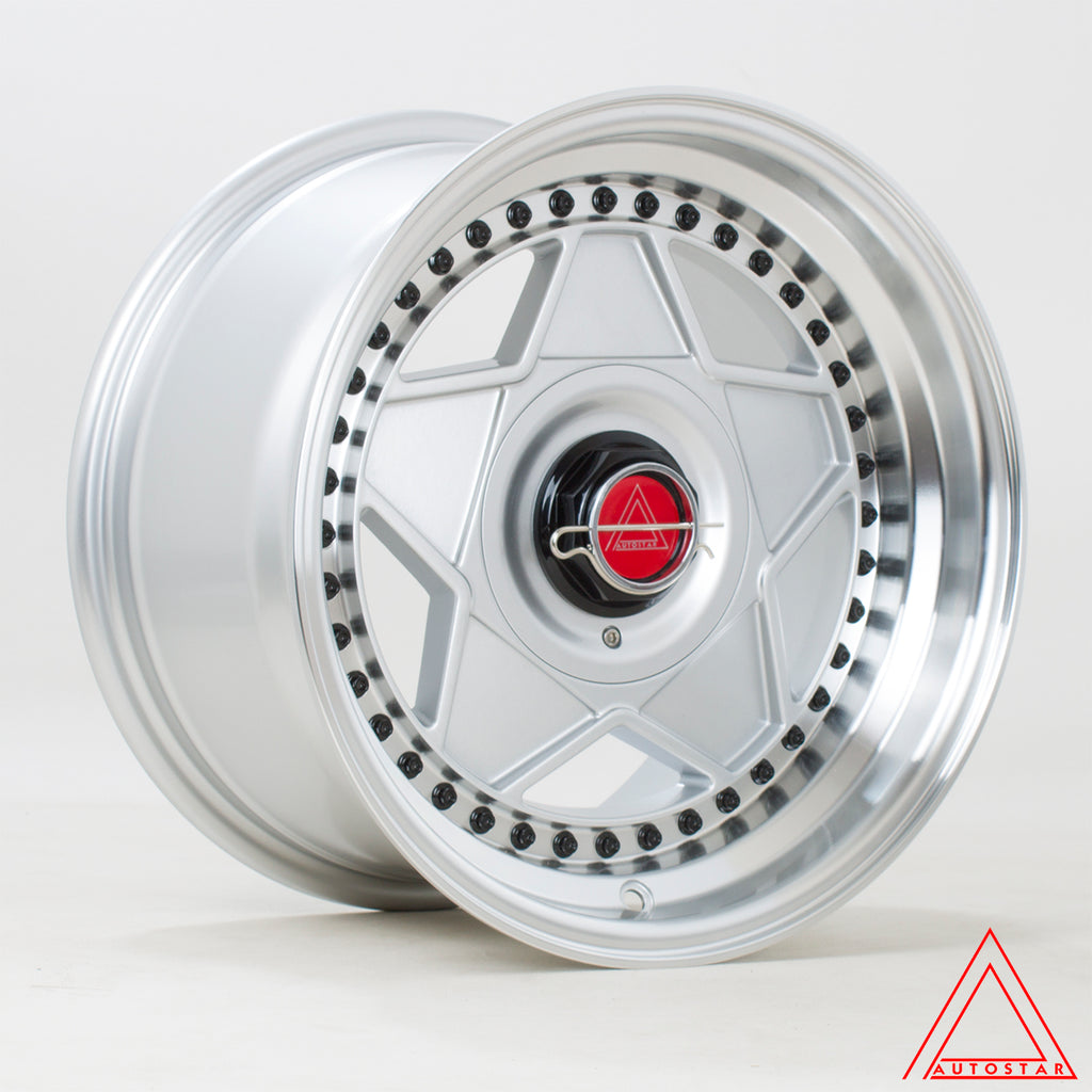 Cerchio in lega Autostar Centro 15x8.25 4x100/4x114.3 ET20 Silver