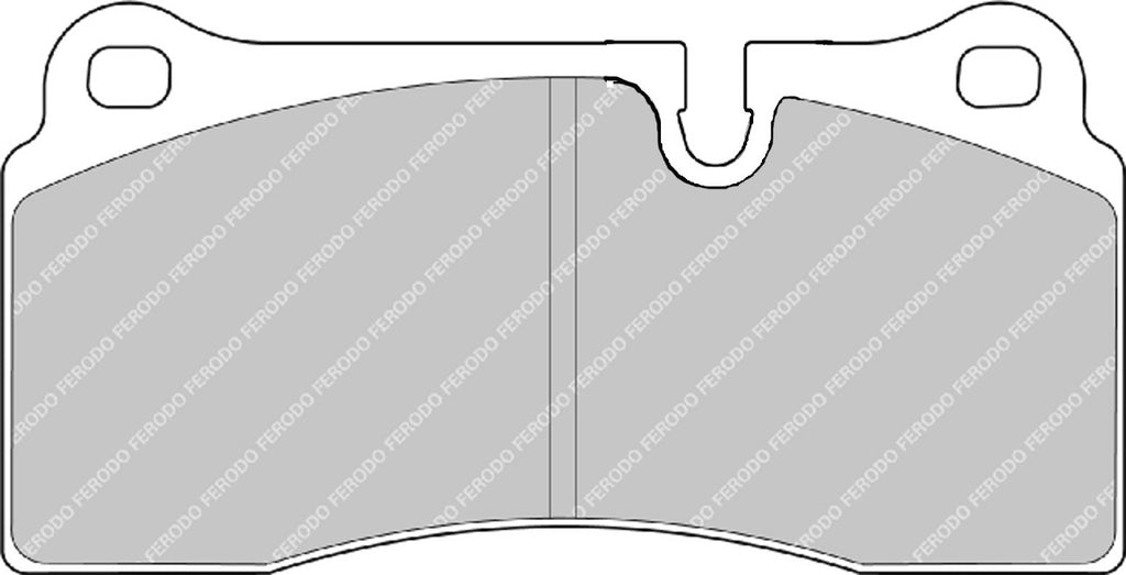 Pastiglie freni Ferodo DS2500 anteriori e posteriori Dodge Viper ZB/Mk5
