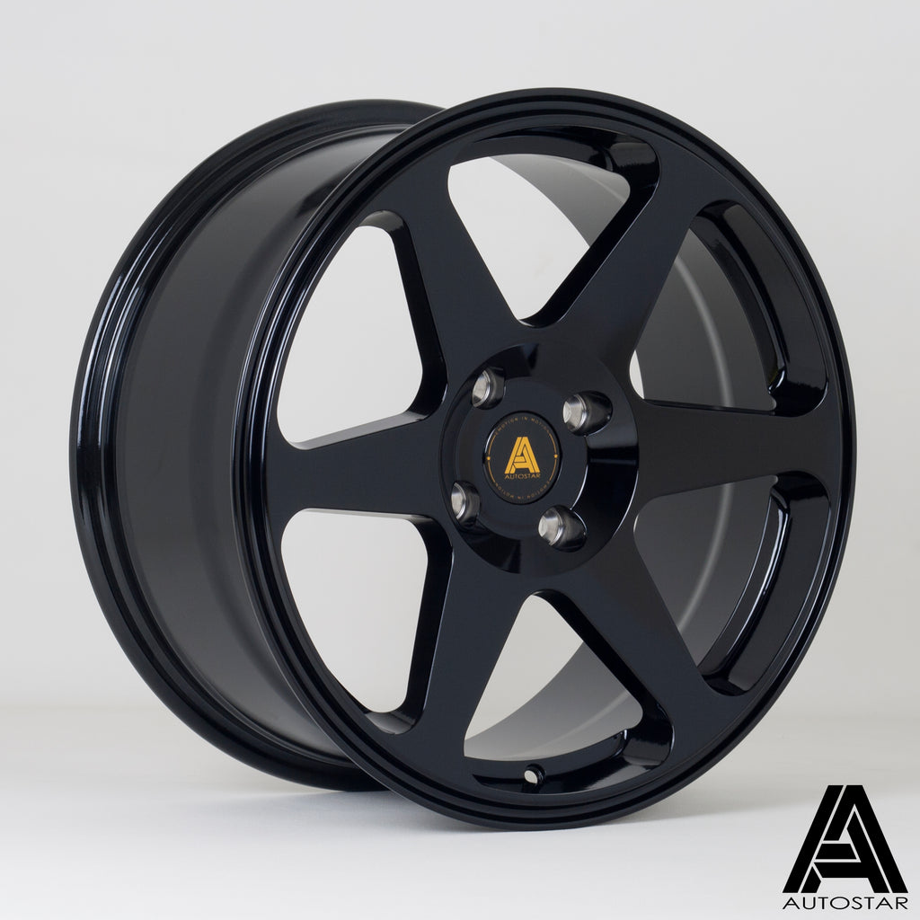 Cerchio in lega Autostar Chaser 17x8 4x108 ET35 Gloss Black