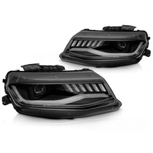Carica l'immagine nel visualizzatore di Gallery, CHEVROLET CAMARO 16-18 HID SEQ nero