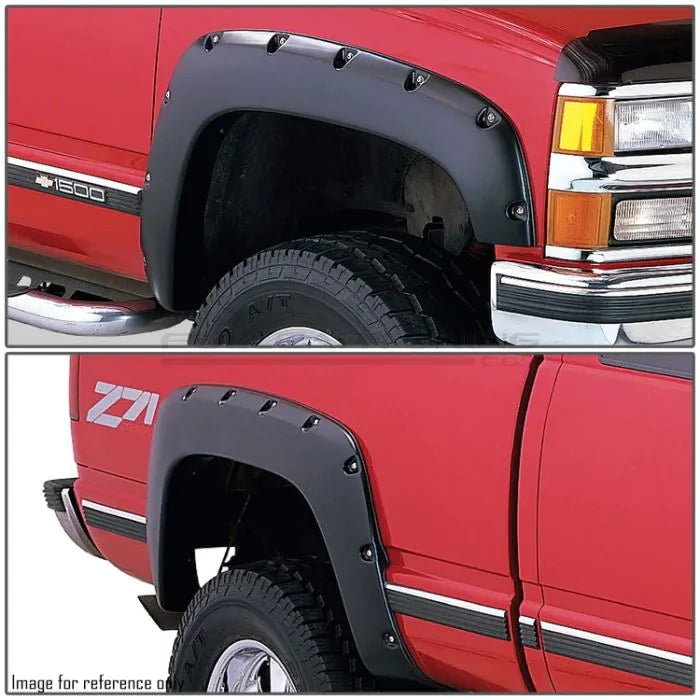 Parafanghi maggiorati Chevrolet Silverado 1500 e 3500