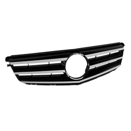 Cromato/nero Avantgarde griglia per Mercedes Classe C W204 berlina, wagon, coupe 2007-2014