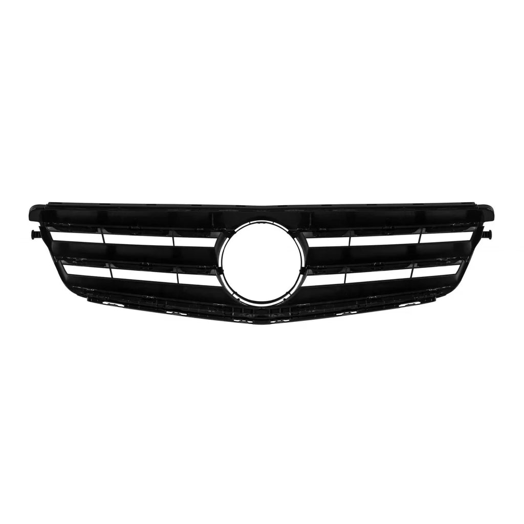 Cromato/nero Avantgarde griglia per Mercedes Classe C W204 berlina, wagon, coupe 2007-2014