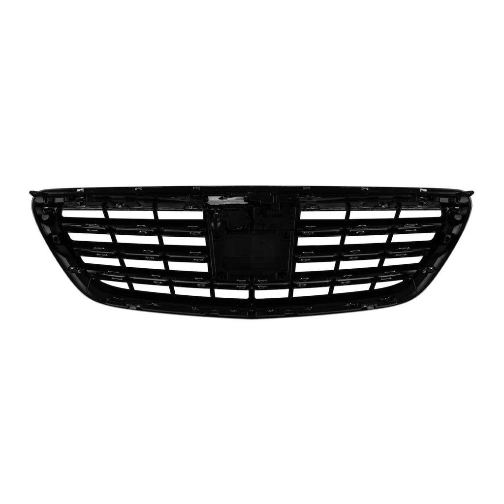 Cromato/nero A design griglia per Mercedes Classe S W222 2013-2020 per il modello con Distronic, senza Visione notturna