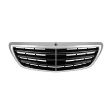 Cromato/nero A design griglia per Mercedes Classe S W222 2013-2020 per il modello con Distronic, senza Visione notturna