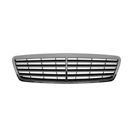 Cromato/nero griglia per Mercedes Classe C W203 2000-2004