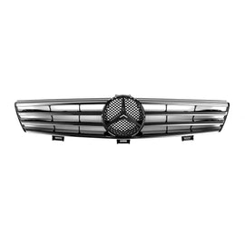 Cromato/nero griglia per Mercedes CLS C219 2004-2008