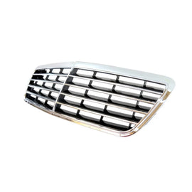 Cromato/nero griglia per Mercedes Classe E W210 1999-2002