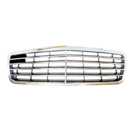 Cromato/nero griglia per Mercedes Classe E W210 1999-2002
