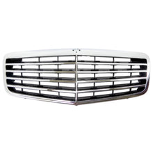 Carica l'immagine nel visualizzatore di Gallery, Cromato/nero griglia per Mercedes Classe E W211 2007-2009