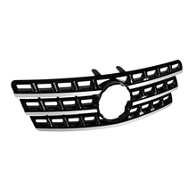 Cromato/nero griglia per Mercedes ML W164 2009-2011