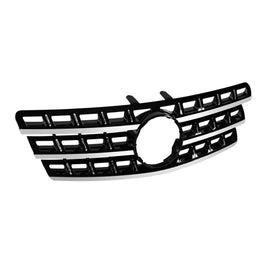 Cromato/nero griglia per Mercedes ML W164 2009-2011
