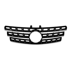 Cromato/nero griglia per Mercedes ML W164 2009-2011