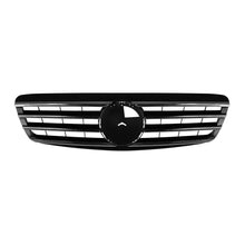 Cromato/nero griglia per Mercedes Classe S W220 1998-2002