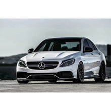 Carica l'immagine nel visualizzatore di Gallery, Cromato/nero griglia tipo C63 per Mercedes Classe C W205 berlina, S205 station wagon, C205 coupe 2014-2018