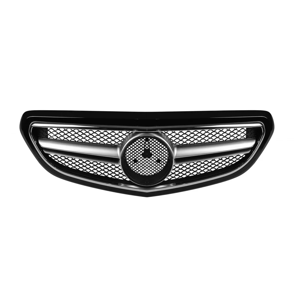 Cromato/nero griglia tipo A design per Mercedes W212 2014-2016 Classic