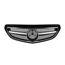 Cromato/nero griglia tipo A design per Mercedes W212 2014-2016 Classic