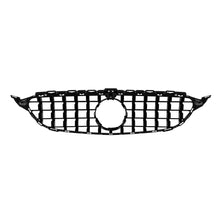 Carica l'immagine nel visualizzatore di Gallery, Cromato/nero GT-R stile griglia per Mercedes Classe C W205 berlina, S205 station wagon, C205 coupe 2014-2018