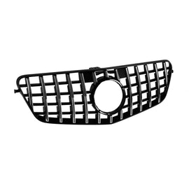 Griglia stile GT cromata e nera per Mercedes Classe E W212 2009-2013 senza telecamera apertura