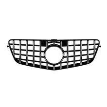 Griglia stile GT cromata e nera per Mercedes Classe E W212 2009-2013 senza telecamera apertura