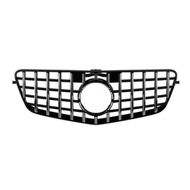Griglia stile GT cromata e nera per Mercedes Classe E W212 2009-2013 senza telecamera apertura