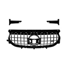 Griglia stile GT cromata e nera per Mercedes GLA H247 dal 2020 con paraurti standard