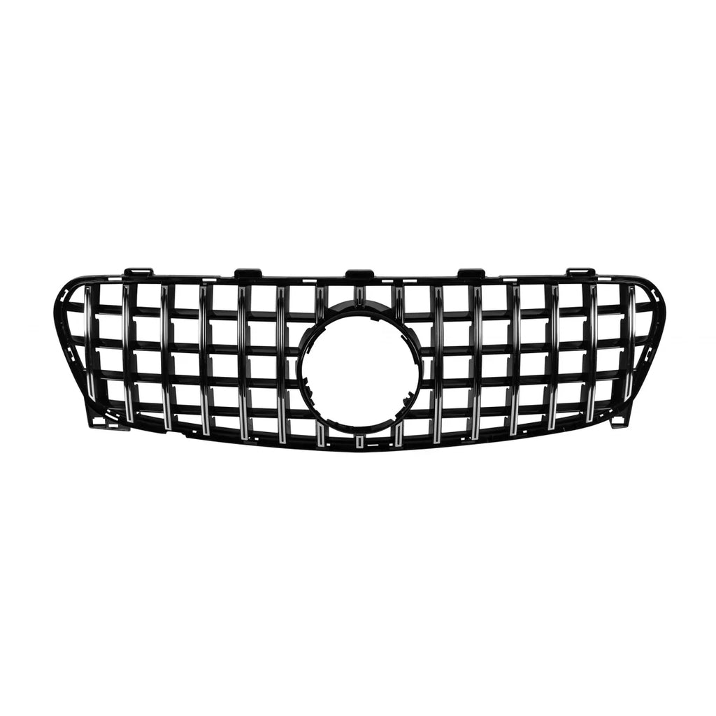 Griglia stile GT cromata e nera per Mercedes GLA X156 2017-2019
