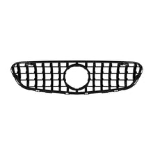 Griglia stile GT cromata e nera per Mercedes GLC SUV X253, GLC Coupe C253 2015-2019 senza telecamera apertura
