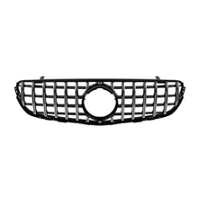 Griglia stile GT cromata e nera per Mercedes GLC SUV X253, GLC Coupe C253 2015-2019 senza telecamera apertura