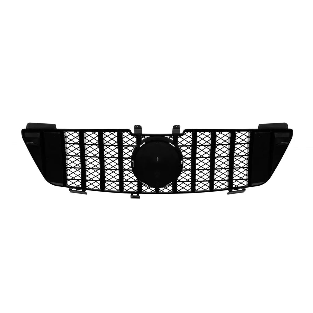 Griglia stile GT cromata e nera per Mercedes ML W164 2006-2008