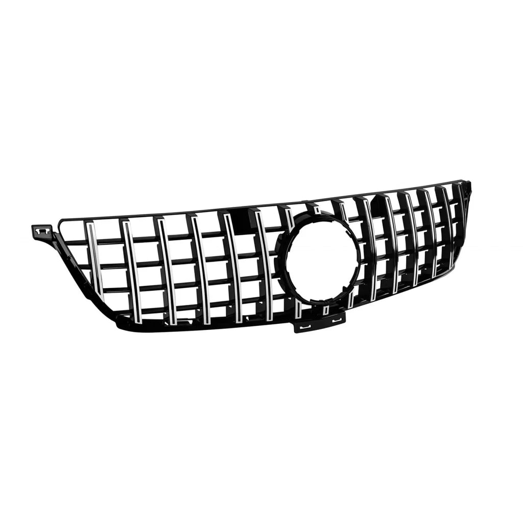 Griglia stile GT cromata e nera per Mercedes ML W166 2011-2015