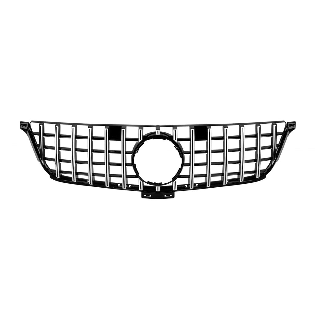 Griglia stile GT cromata e nera per Mercedes ML W166 2011-2015