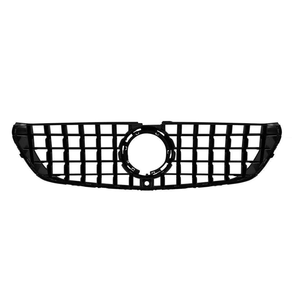 Griglia stile GT cromata e nera per Mercedes Classe V W447 2020-2023, per il modello con A design Paraurti anteriore