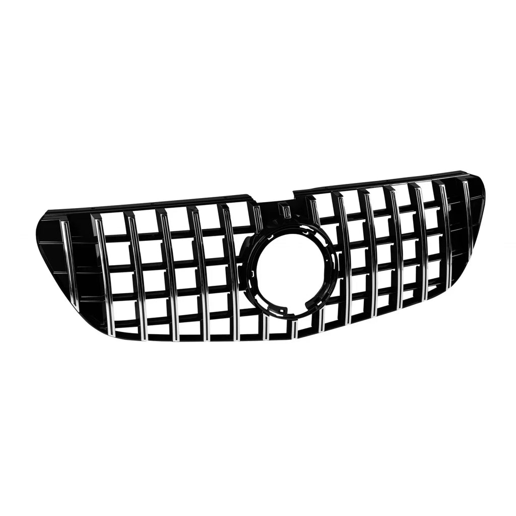 Griglia stile GT cromata e nera per Mercedes Vito W447 2020-2023