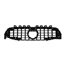 Cromato/nero griglia stile GT per Mercedes CLA C118 2019-2023 con apertura per telecamera