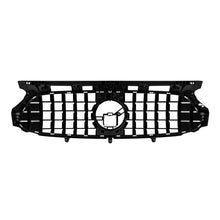 Carica l'immagine nel visualizzatore di Gallery, Cromato/nero griglia stile GT per Mercedes GLA H247 dal 2020 per A design paraurti con telecamera apertura