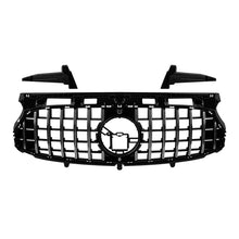 Carica l'immagine nel visualizzatore di Gallery, Cromato/nero griglia stile GT per Mercedes GLA H247 dal 2020 per A design paraurti con telecamera apertura