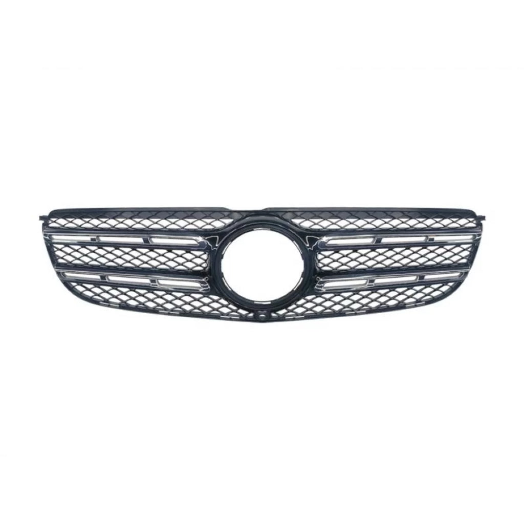 Cromato/nero GT-tipo griglia per Mercedes GLS X166 2015-2019