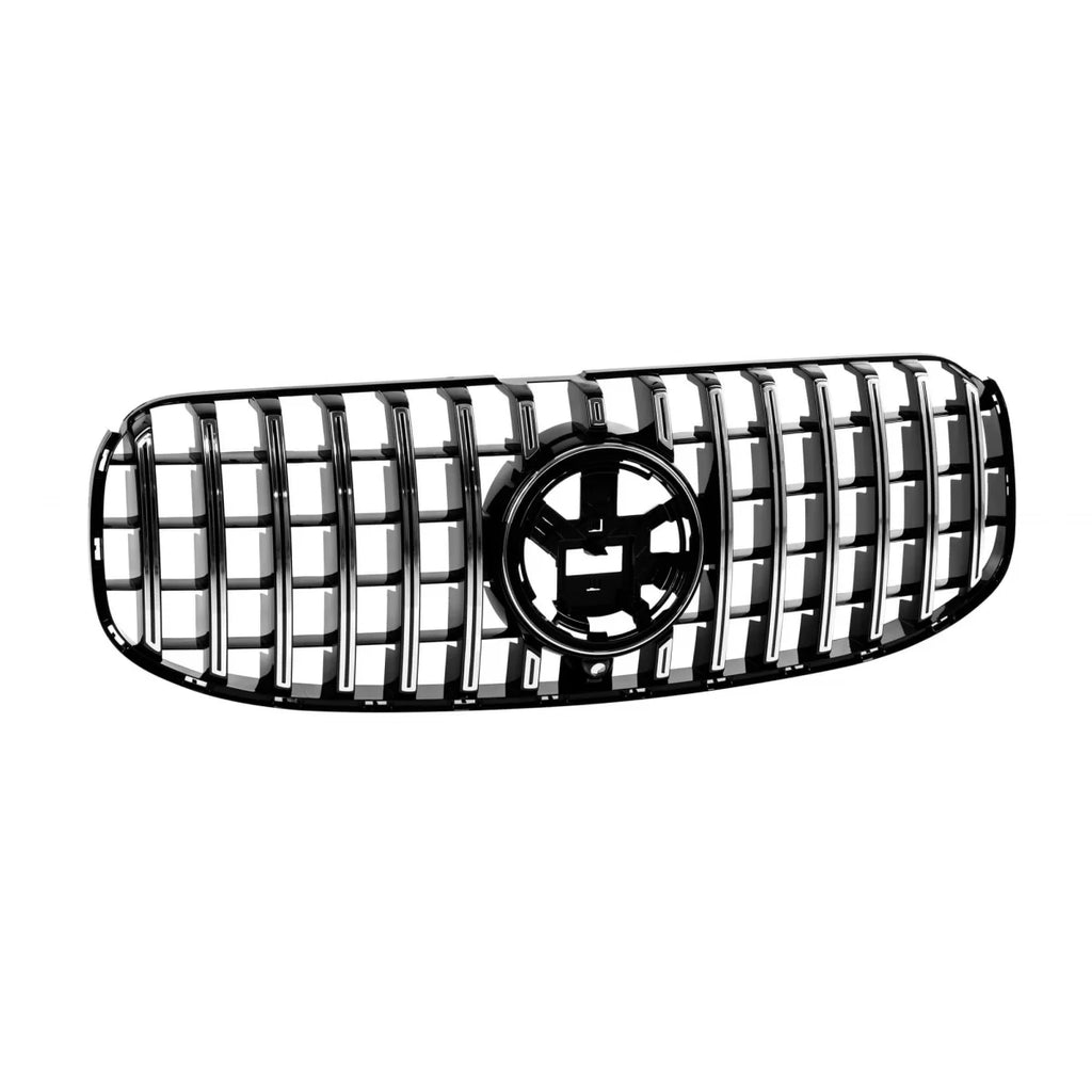 Cromato/nero griglia stile GT per Mercedes GLS X167 2020-2023 per 63 A design Paraurti anteriore