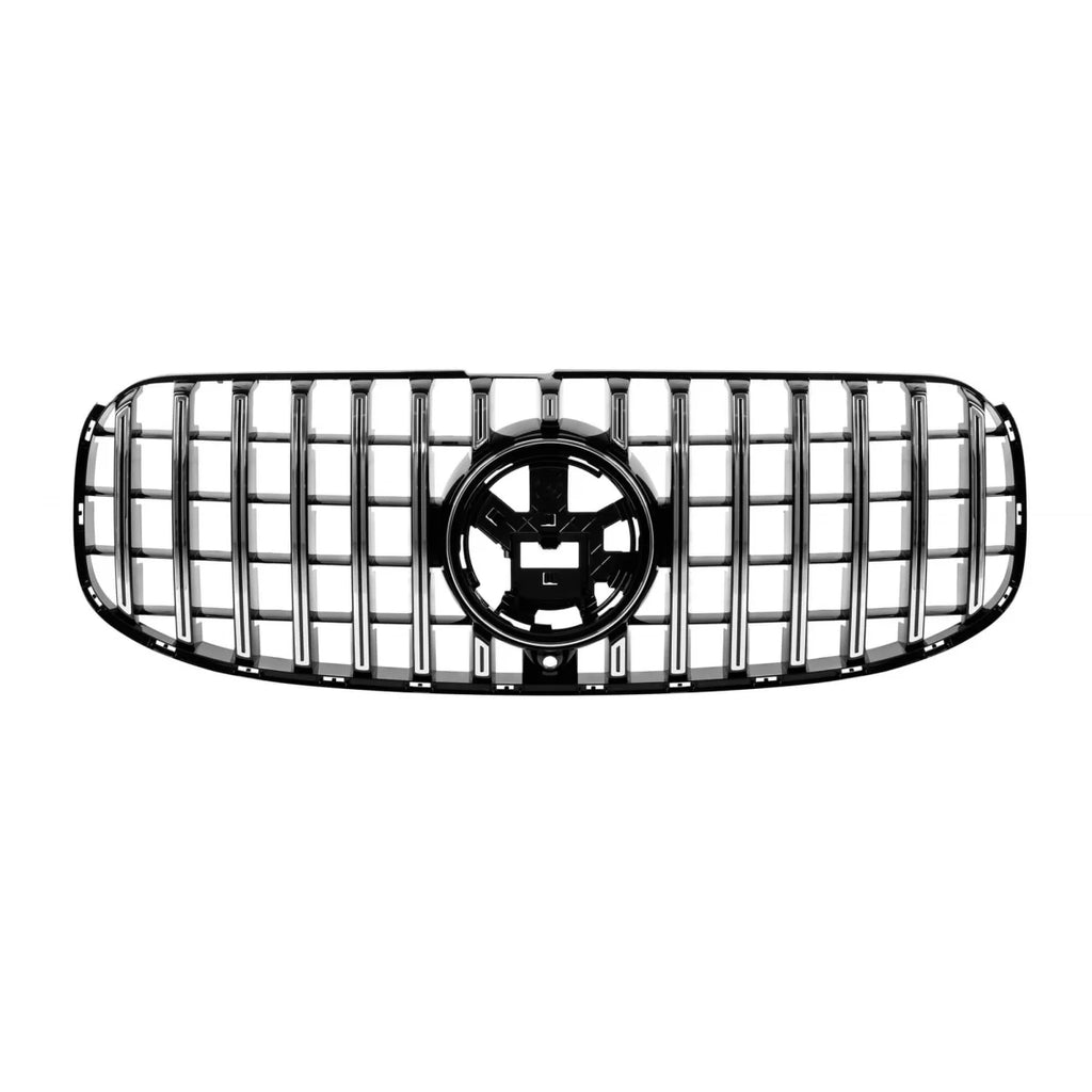 Cromato/nero griglia stile GT per Mercedes GLS X167 2020-2023 per 63 A design Paraurti anteriore