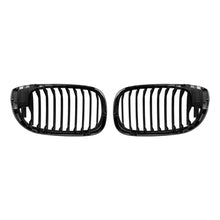 Cromato/nero Griglie a doppio rene per BMW Serie 3 E46 coupe, cabriolet 2003-2006
