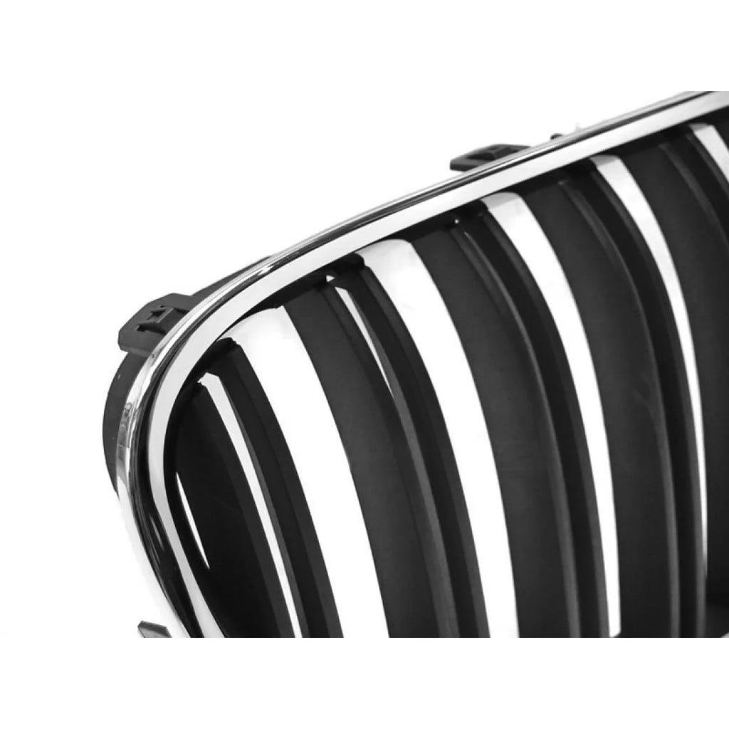 Cromato/nero griglie a doppio rene per BMW Serie 7 F01 corto passo, F02 lungo passo 2008-2015