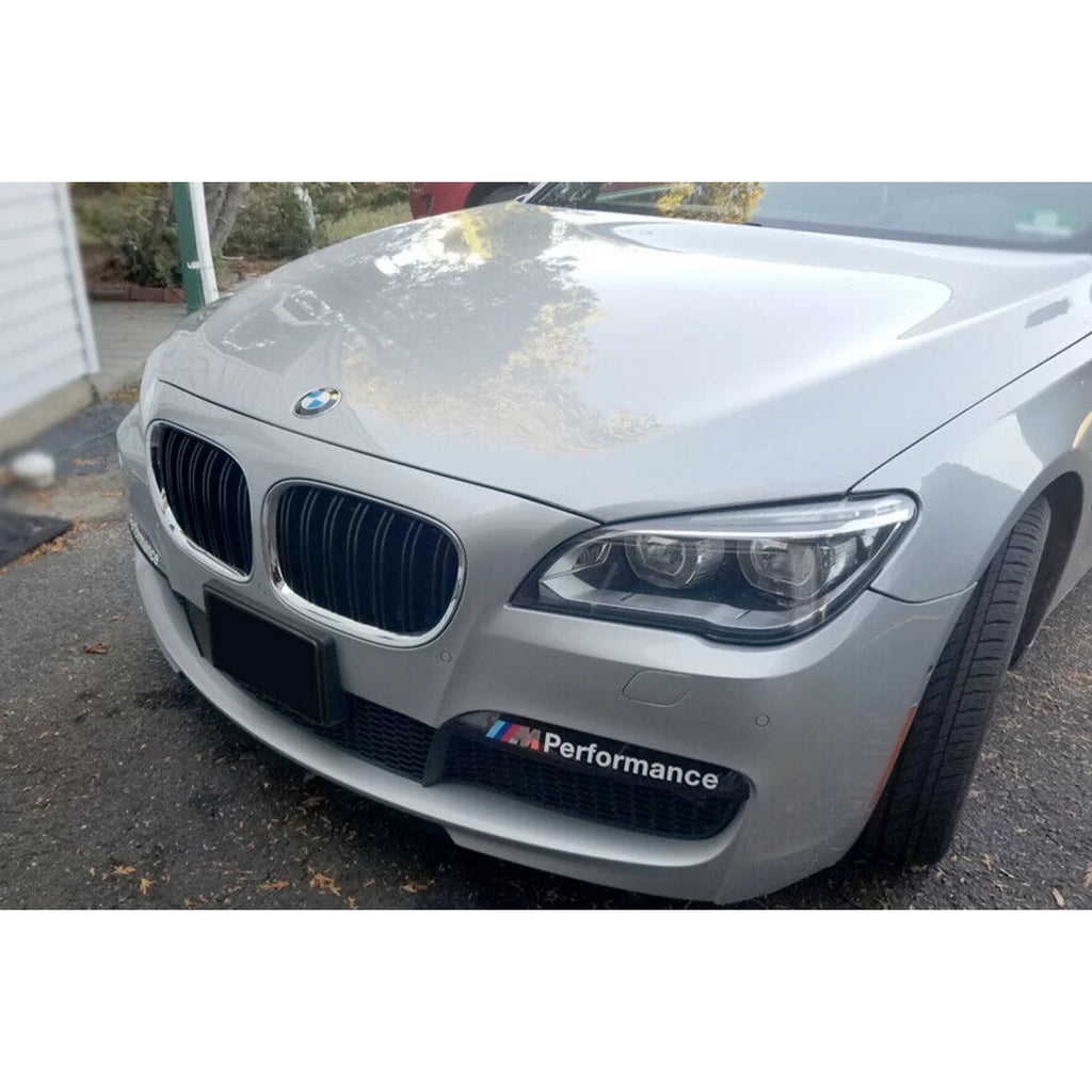 Cromato/nero griglie a doppio rene per BMW Serie 7 F01 corto passo, F02 lungo passo 2008-2015
