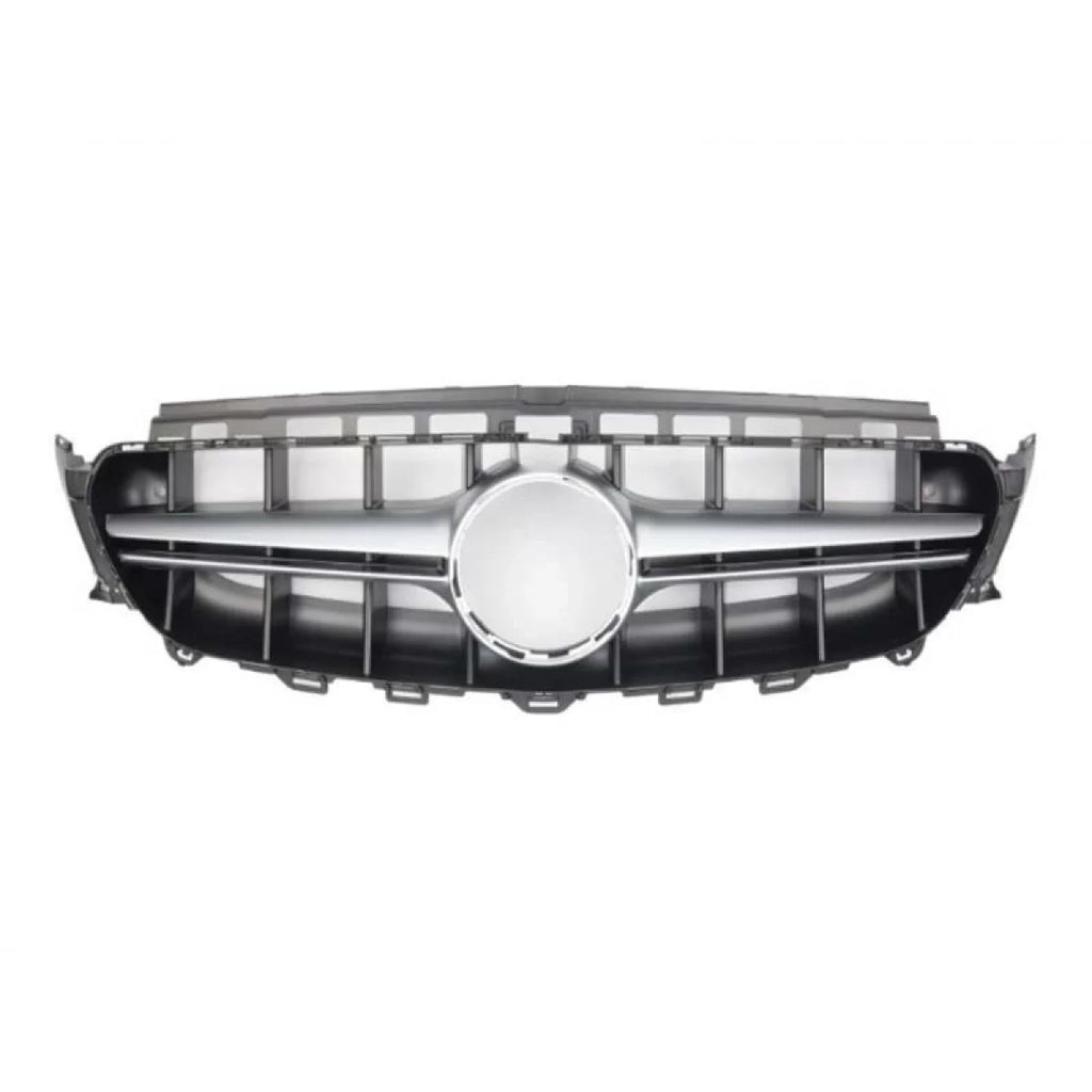 Cromato/nero opaco griglia tipo E63 A design per Mercedes Classe E W213 berlina, S213 wagon, C238 coupe, A238 cabriolet