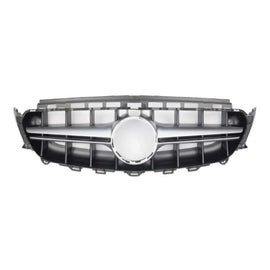Cromato/nero opaco griglia tipo E63 A design per Mercedes Classe E W213 berlina, S213 wagon, C238 coupe, A238 cabriolet