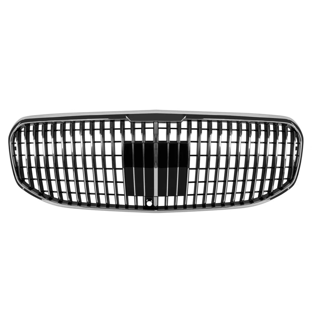Cromato/nero Maybach stile griglia per Mercedes GLS X167 2020-2023 per il modello con Distronic
