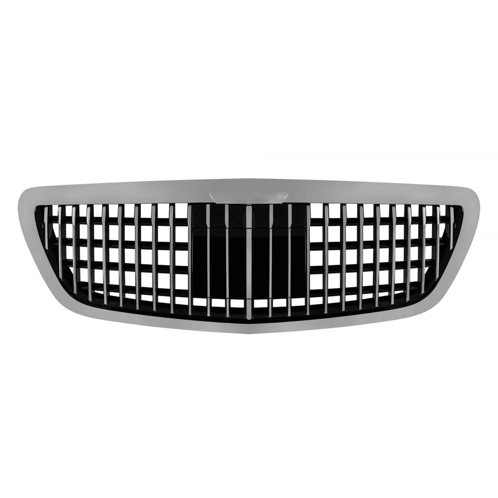 Cromato/nero Maybach stile griglia per Mercedes Classe S W222 2013-2020 per il modello con Distronic